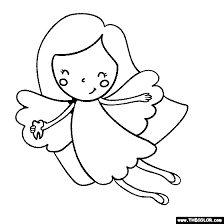 Tooth fairy coloring pages are a fun way for kids of all ages to develop creativity, focus, motor skills and color recognition. Tooth Fairy Coloring Page