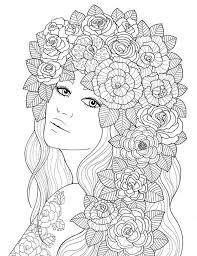 A coloring will help you have a good time. Complex Coloring Pages For 10 To 12 Year Old Girls Print Them For Free