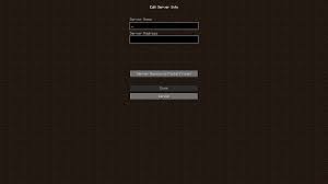 Next, pop in the ip address and name the server. Server Ips And Names Deleting Themselves 1 12 Optifine Java Edition Support Support Minecraft Forum Minecraft Forum