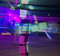 LED Stilt Walking Robot — Elevate Performance and Production ...