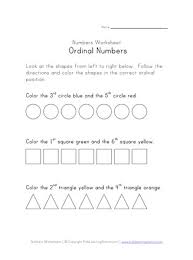 Teachers and parents may assist children of grade 4 and grade 5 with a place value table to practice these worksheets as they will need to write the appropriate number names or numerals in 7. Ordinal Numbers Printable All Kids Network