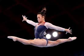 While suni lee claimed second place with a score of 114.950. X9lvvf6zf3ikhm