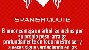 Love is an ocean of emotions entirely surrounded by expenses. Spanish Love Quotes And Poems For Him Her Quotes Square