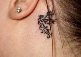Ear Phoenix Tattoo Kulak Arkasi Anka Kusu Dovmesi Anka Kusu Dovmeleri Dovme Kus Dovmeleri