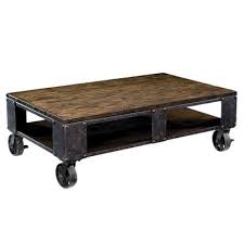 Beckfield Wheel Coffee Table In 2020 Coffee Table Coffee Table Rectangle Rolling Table