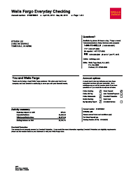 Tse4.mm.bing.net a digital pdf letterhead, each the pdf letter template, is not a physical paper, but exists in digital form as a pdf file. Wells Fargo Bank Statement Psd Template Vccking Com Fake Drivers License Documents