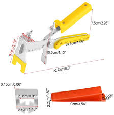 Nov 19, 2019 · côté prix, les croisillons classiques destinés à la jointure coûtent en moyenne 3 euros les 100 pièces et sont réutilisables. Kit Nivellement Carrelage 1 5 Mm 600 Clips 200 Cales Et 1 Pince Kit De Base De Nivellement Pour Carrelage Auxiliaire De Pose De Carrelage Croisillon Autonivelant Pour Carreaux D Epaisseur 3 12mm Amazon Fr Cuisine
