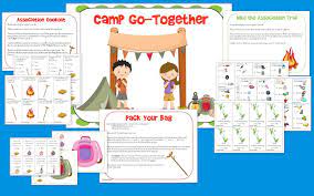 All items on this page are free for you to download for your personal use only. Camp Go Together Associations And Analogies The Speech Bubble