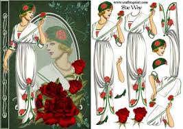 Jump to navigation jump to search. Art Nouveau Red Roses Fashion Reflections Decoupage Cup379532 38 Craftsuprint