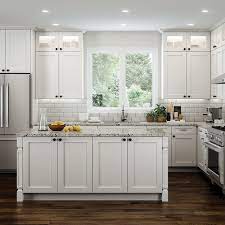White Shaker Cabinets Discount Trendy In Queens Ny In 2021 Kitchen Cabinet Door Styles Kitchen Cabinets Grey And White Antique White Kitchen