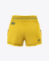 Download Shorts Mockup In Apparel Mockups On Yellow Images Object Mockups