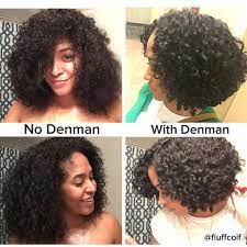 Curly Natural On Instagram Fluffcoif Showing Results With A Denman Brush Denmanbrush Curlyn Styling Brush Natural Hair Styles Natural Hair Inspiration