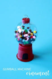 I chews you! a sweet diy gumball machine that is perfect for valentine's day. Diy Gumball Machine Handmade Ornament That S What Che Said