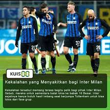Kiper ac milan, ciprian tatarusanu, memandang faktor yang membuat timnya kalah dari inter milan adalah kartu merah zlatan ibrahimovic. Kuis88 Com Inter Milan Kalah Saat Berjumpa Tottenham Facebook