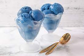 How To Make Blue Moon Ice Cream Recipe Blue Moon Ice Cream Ice Cream Unique Ice Cream Flavors