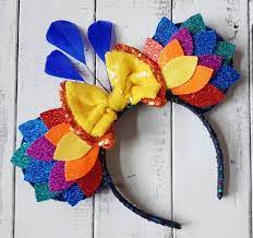 Kevin The Bird Up Inspired Ears Etsy Diy Disney Ears Diy Mickey Ears Diy Mickey Mouse Ears