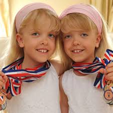 Amelia and Imogen Hall scoop 17 medals at National Dwarf Games