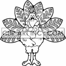 Black And White Turkey Outline Pin On Printables