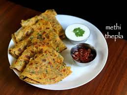 Methi Thepla Recipe Methi Ka Thepla Recipe Methi Na Thepla Recipe Recipe Recipes Paratha Recipes Breakfast Recipes Indian
