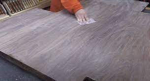 The polyurethane will sand easily, so be careful not to sand through the thin coat and damage the stain or wood underneath. Can You Mix Stain With Polyurethane Complete Guide