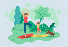 Debido al peso de las pelotas, las boleadoras se enroscan en los peldaños de la escalera; Practicar Yoga Y Mindfulness Al Aire Libre En Familia Blog Del Area De Convivencia