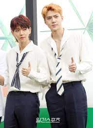 But what happens when they break up? Newly Changed Ideal Type 2017 Exo S Baekhyun Sehun Kpopmap