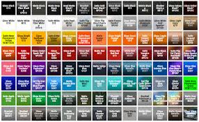Wrap Color Chart Envision Vinyl