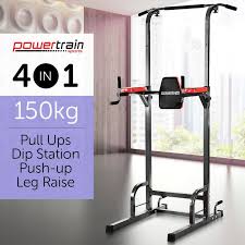 New Powertrain Power Tower Chin Abs Dip Pull Up Multistation Home Gym Exercise At Home Gym Gym Multi Station Home Gym