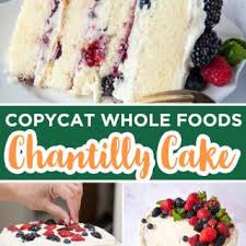 The ingredients were copied from the listing on the cake container itself. Berry Chantilly Cake With Mascarpone Frosting Sugar Geek Show