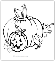 Here are some free printable pumpkin coloring pages in vector format for kids to print and color, easy to print from any device and automatically fit any paper size. Pumpkin Coloring Pages To Print Easy To Download