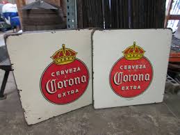 Lot Of 10 Old Corona Table Top Metal Porcelain 30x30 Inches Mexican Like New Restaurant Cafe Vintage Antique In 2020 Beer Table Vintage Cafe Mexican Restaurant Decor