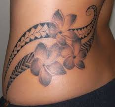 4.4 out of 5 stars. My 2nd Tattoo Tribal Flower Tattoos Hawaiian Flower Tattoos Waist Tattoos