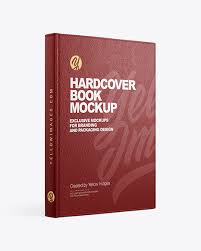 Hardcover Book W Leather Cover Mockup Exclusive Mockups
