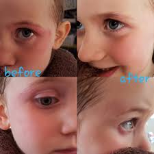 Someone splashed red paint