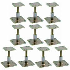 Bois massif section de poteau (en cm) : Platine Poteau Bois A Prix Mini