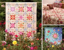 Kits and patterns for english paper piecing, as well as exclusive patterns for bags and other sewing. Quilts With Flowers 3 Ways To Sew Showy Blooms Stitch This The Martingale Blog