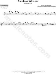 Careless whisper difficulty = a george michael chords used in this song dm. Kevin Busse Careless Whisper Sheet Music Tenor Saxophone Solo In E Minor Download Print Sku Mn0185224