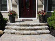 Front Steps Steps Stairs Landings 02 Wide Curved Steps Front Porch Steps Front Door Steps Porch Steps