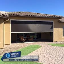 Home solar shades premium motorized solar shades exotic collection. Motorized Fabric Retention Track System Exterior Retractable Patio Shades Exterior Shades Shades Patio Shade