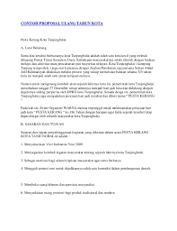 Contoh contoh proposal acara anniversary club mobil. Contoh Proposal Ulang Tahun Kota