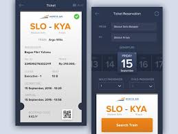 Train Ticket Train Tickets Train Ticket Printing