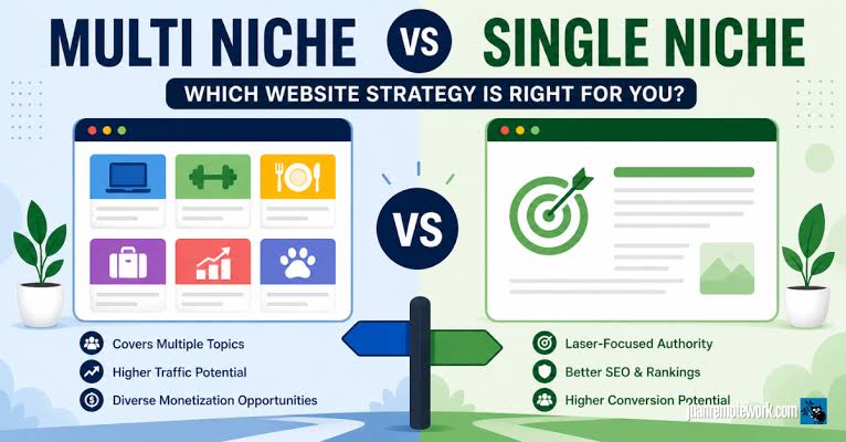 Multi Niche vs Single Niche Website: Which is Better in 2026?