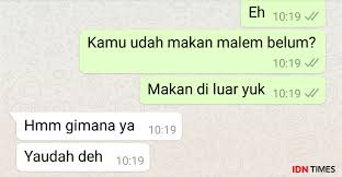 Awali langsung dengan salam dan to the point, setelah itu jika mantan ngeyel coba. 8 Cara Kasih Kode Ke Gebetan Lewat Chat Sudah Tahu