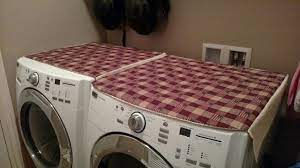 Diy Padded Washer And Dryer Covers Washer And Dryer Covers Indoor Decor Home Projects