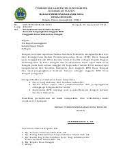 Surat pengunduran diri atau surat resign bertujuan untuk memberitahu atasan bahwa kamu ingin berhenti bekerja di situ secara resmi. Usulan Pemberhentian Dan Pengangkatan Bpd Sukendro Pemerintah Kabupaten Gunungkidul Kecamatan Playen Badan Permusyawaratan Desa Desa Dengok Dengok Course Hero