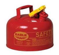 2.5 Gallon Steel Safety Can for Flammables, Type I, Flame Arrester, Red -  UI25S
