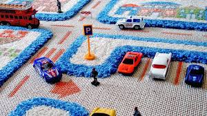 3d Carpet Playmats Keep Hot Wheels Cars Safely On The Road Play Rug Cool Rugs Kid Room Carpet