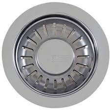 franke 906 sink strainer basket: chrome