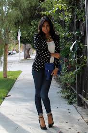 Black And White Polka Dot Top Outfit Life Love And The Pursuit Of Shoes Polka Dot It Up Polka Dot Jacket Outfit Polka Dot Blazer Polka Dot Jacket