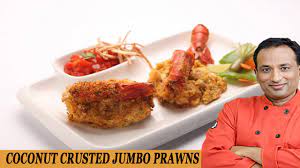 Coconut Crusted Jumbo Shrimp Recipe With Philips Airfryer By Vahchef Shrimp Recipes Jumbo Shrimp Recipes Recipes